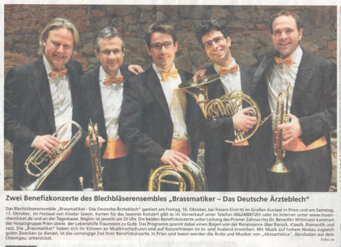 Pressebericht Prien Seeon