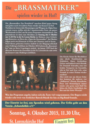 Plakat Hof 2015
